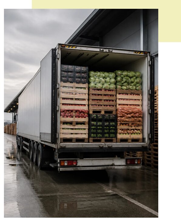 Перевозка плодоовощной продукции в Сафоново по цене от 5124 р. | Агросервис-Сфн