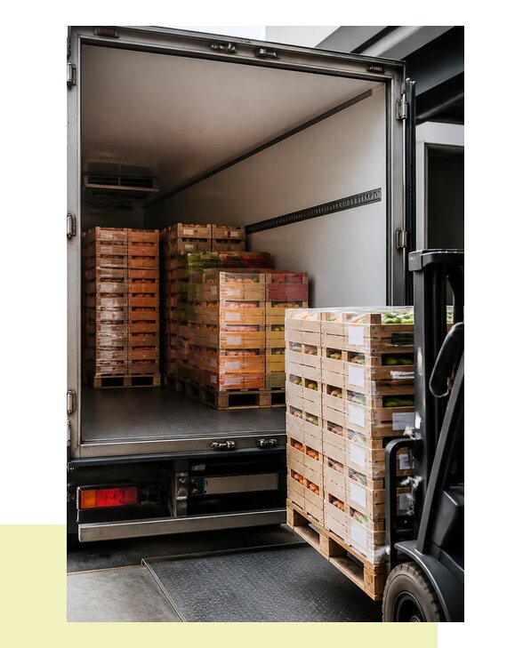 Перевозка сельхозпродукции на паллетах с доставкой в Сафоново